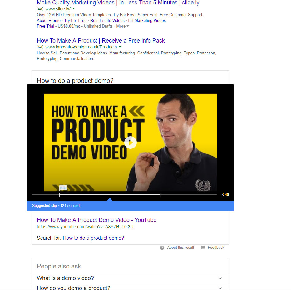 product-demo-google